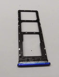 SIM Card Holder Tray For Tecno Spark 6 Air / KE6 (Blue)