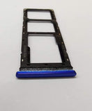 SIM Card Holder Tray For Tecno Spark 6 Air / KE6 (Blue)