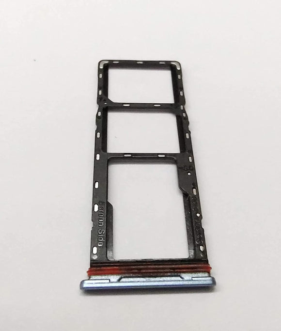 SIM Card Holder Tray For Tecno Spark 7 Pro / KF8 (Blue)