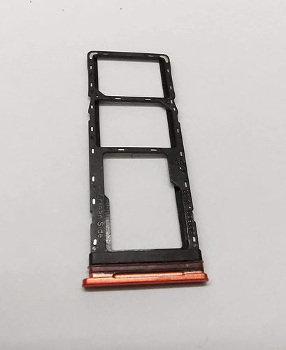 SIM Card Holder Tray For Tecno Spark 8 Pro / KG8 (Orange)