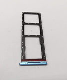 SIM Card Holder Tray For Tecno Spark 8T / KG6P :Blue