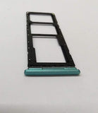SIM Card Holder Tray For Tecno Spark Go 2022 / KG5 : Turquoise Cyan