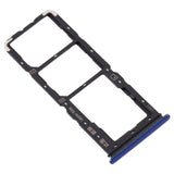 SIM Card Holder Tray For Vivo U10 : Blue