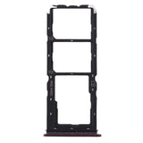 SIM Card Holder Tray For Vivo U10 : Red