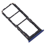 SIM Card Holder Tray For Vivo U20 : Blue