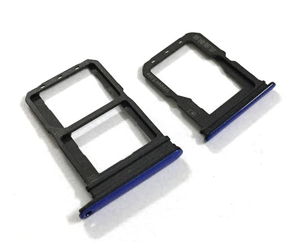 SIM Card Holder Tray For Vivo V15 Pro : Blue