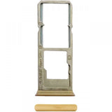SIM Card Holder Tray For Vivo V7 Plus : Gold