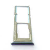 SIM Card Holder Tray For Vivo V9 Pro : Purple / Blue
