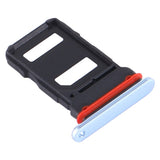 SIM Card Holder Tray For Vivo X50 Pro : White / Blue ICE