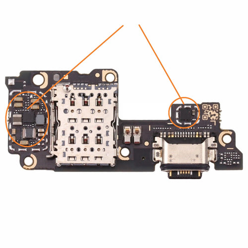 Charging Port / PCB CC Board For Vivo X80