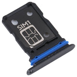 SIM Tray Card Holder For Vivo X80 5G : Black