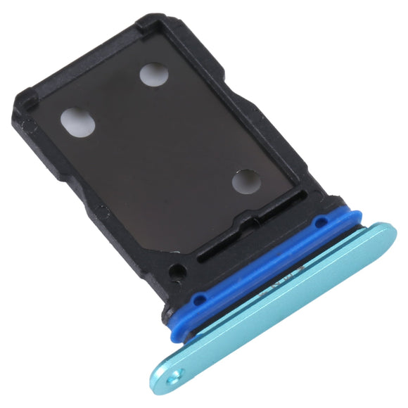 SIM Tray Card Holder For Vivo X80 5G : Blue