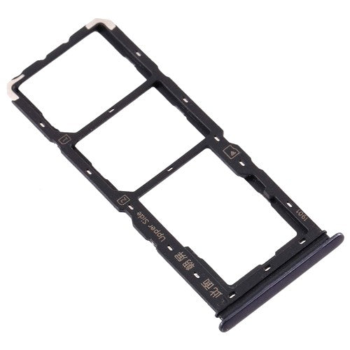 SIM Tray Card Holder For Vivo Y20G : Black