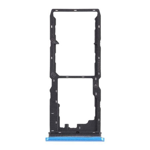 SIM Tray Card Holder For Vivo Y20G : Blue