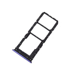 SIM Card Holder Tray For Vivo Y30 : Blue