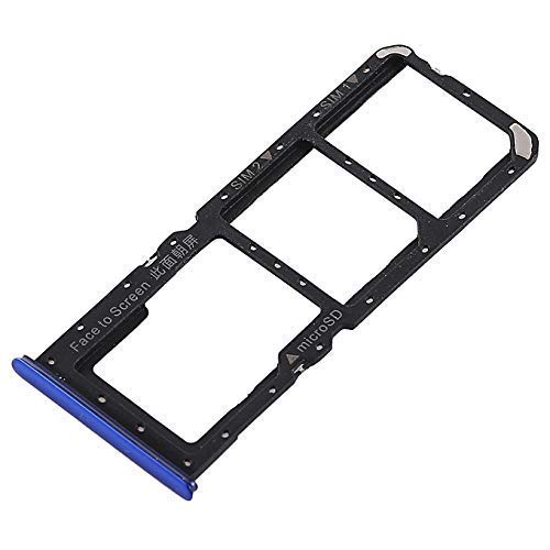 SIM Card Holder Tray For Vivo Y91 (Mediatek) : Blue