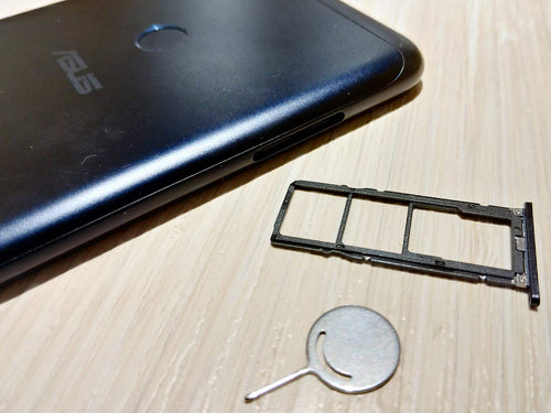 SIM Card Holder Tray For Zenfone Max Pro M1 ZB601KL : Black