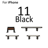 External Power and Volume Buttons For iPhone 11 : Black