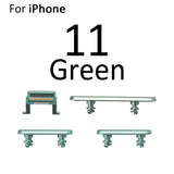 External Power and Volume Buttons For iPhone 11 : Green