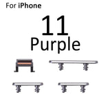 External Power and Volume Buttons For iPhone 11 : Purple