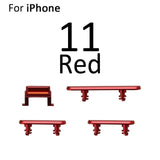 External Power and Volume Buttons For iPhone 11 : Red