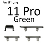 External Power and Volume Buttons For iPhone 11 Pro : Green