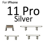 External Power and Volume Buttons For iPhone 11 Pro : Silver
