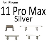 External Power and Volume Buttons For iPhone 11 Pro Max : Silver