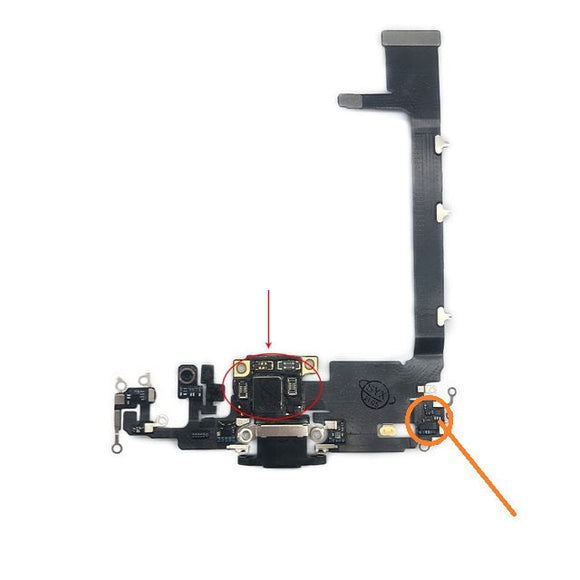 Charging Port / PCB CC Board For iPhone 11 Pro Max ( ICS Present, Support Fast Charging)