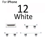 External Power and Volume Buttons For iPhone 12 : White