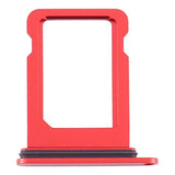 SIM Card Holder Tray For Apple iPhone 12 Mini : Red