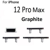 External Power and Volume Buttons For iPhone 12 Pro Max : Graphite