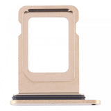 Dual SIM Card Holder Tray For Apple iPhone 12 Pro : Gold