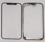 Front Touch Glass With Metal Frame For Apple iPhone 12 Pro