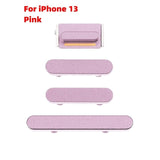 External Power and Volume Buttons For iPhone 13 : Pink