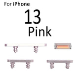 External Power and Volume Buttons For iPhone 13 : Pink