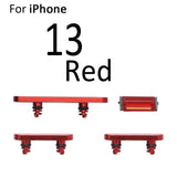 External Power and Volume Buttons For iPhone 13 : Red