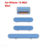 External Power and Volume Buttons For iPhone 13 Mini : Blue