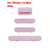 External Power and Volume Buttons For iPhone 13 Mini : Pink