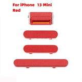 External Power and Volume Buttons For iPhone 13 Mini : Red