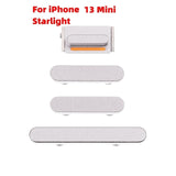 External Power and Volume Buttons For iPhone 13 Mini : Silver