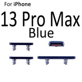 External Power and Volume Buttons For iPhone 13 Pro Max : Blue