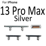 External Power and Volume Buttons For iPhone 13 Pro Max : Silver