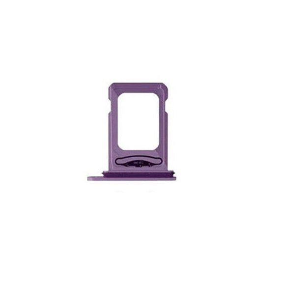 Dual SIM Card Holder Tray For Apple iPhone 14 Pro : Purple