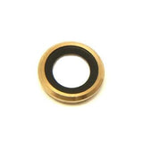 Camera Lens For Apple iPhone 6 With Frame : Gold