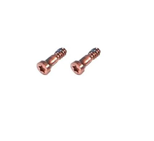 Bottom 2 Screws For iPhone 6S : Rose Gold