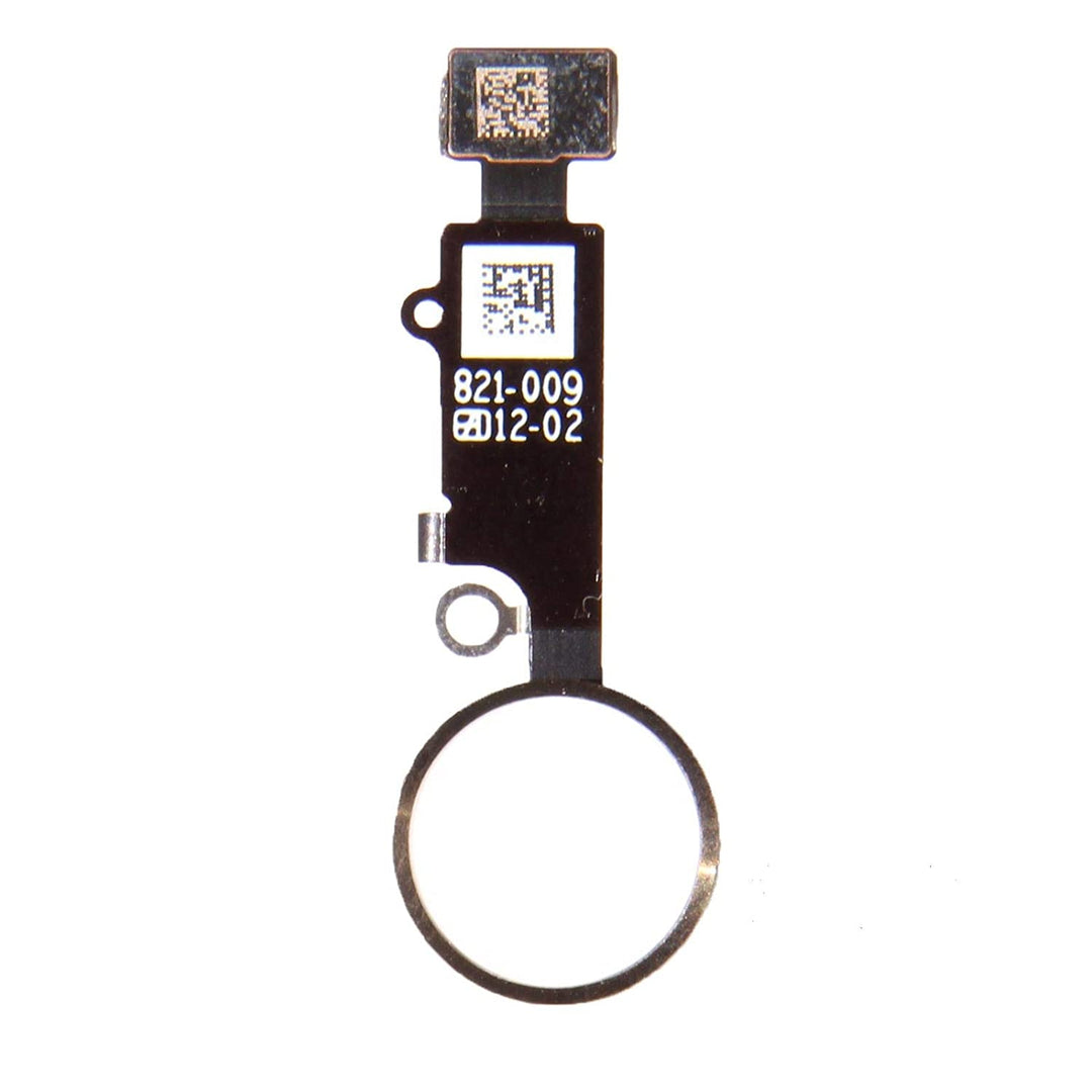 Home Button Flex Cable (Without Touch ID) For Apple iPhone Gold
