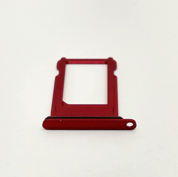 SIM Card Holder Tray For Apple iPhone SE 2nd Gen 2020 : Red