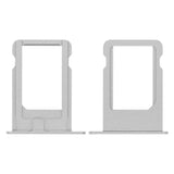 SIM Card Holder Tray For Apple iPhone 5S : Silver / White